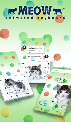 Meow Keyboard & Wallpaper screenshot 1