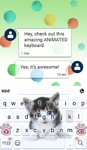 Meow Keyboard & Wallpaper screenshot 3