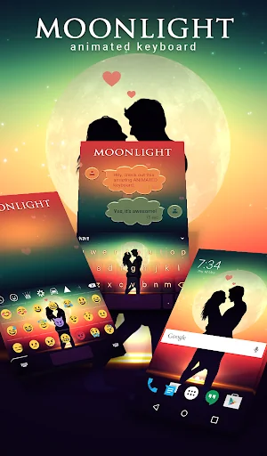 Moonlight Keyboard & Wallpaper