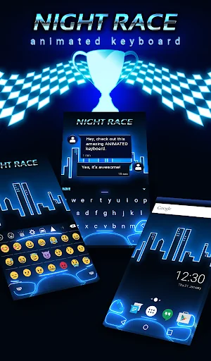Night Race Wallpaper
