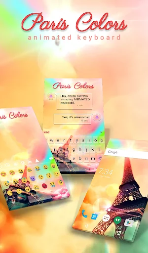 Paris Colors Wallpaper