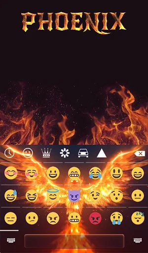 Phoenix Keyboard & Wallpaper screenshot 4