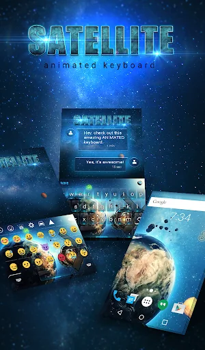 Satellite Keyboard & Wallpaper