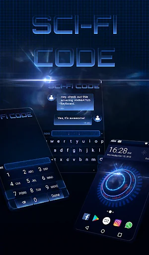 Sci-Fi Code Wallpaper
