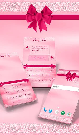 Silky Pink Wallpaper