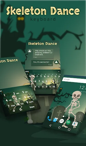 Skeleton Live Wallpaper Theme