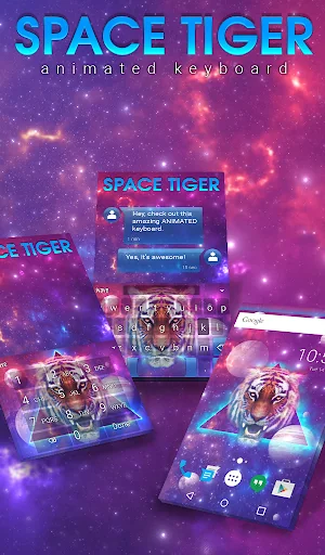 Space Tiger Wallpaper