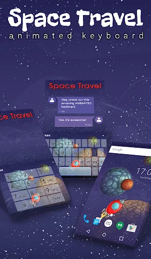 Space Travel Wallpaper Theme