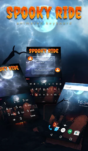 Spooky Ride Wallpaper
