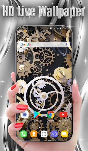 Mechanical Live Wallpaper HD screenshot 1