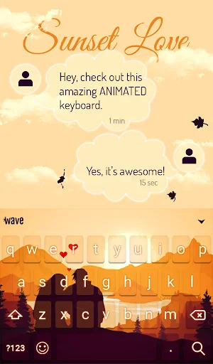 Sunset Love Wallpaper screenshot 3
