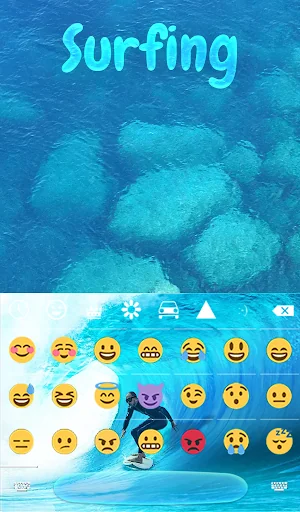 Surfing Live Wallpaper Theme screenshot 4