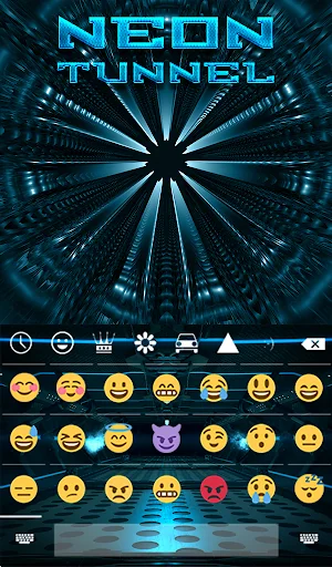 Tunnel Animated Keyboard screenshot 4
