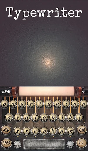 Typewriter Animated Keyboard screenshot 2