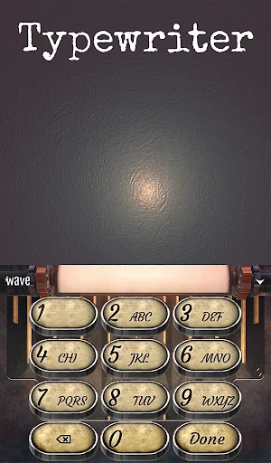 Typewriter Animated Keyboard screenshot 4