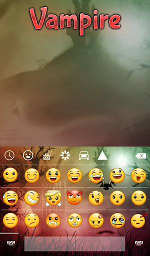 Vampire Keyboard & Wallpaper screenshot 4