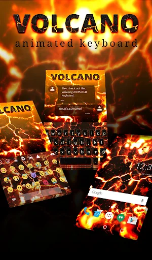 Volcano Live Wallpaper Theme