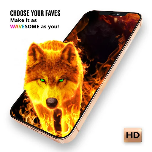 Wave Live Wallpapers Maker 3D screenshot 2