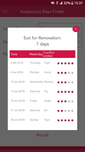 Way FengShui Almanac screenshot 4