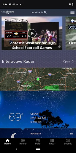 WBBJ Weather screenshot 1