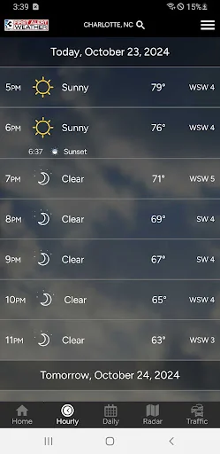 WBTV First Alert Weather screenshot 2