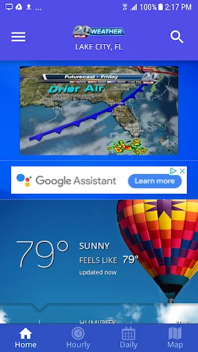 WCJB TV20 Weather App screenshot 1