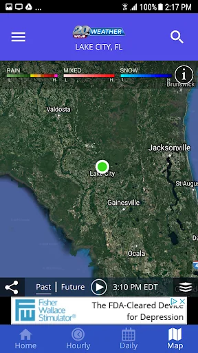 WCJB TV20 Weather App screenshot 3