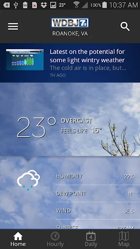 WDBJ7 Weather & Traffic