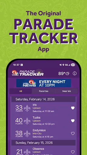 WDSU Parade Tracker screenshot 1
