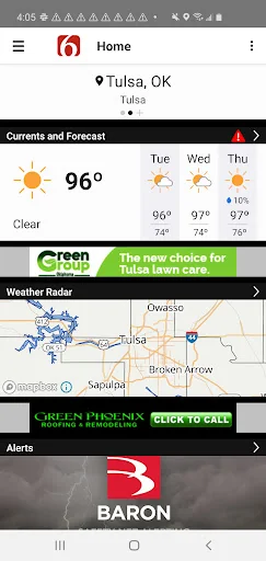 News On 6 Weather screenshot 1