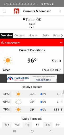 News On 6 Weather screenshot 2