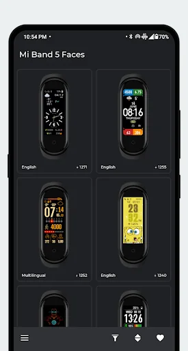 Mi Band 5 Watch Faces screenshot 4