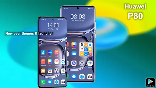 Huawei P80 Wallpaper: Launcher