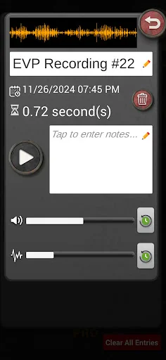 Ghost Voice Box - EVP Detector screenshot 3
