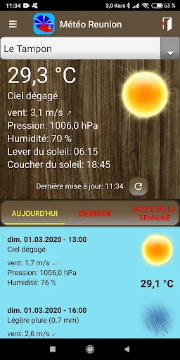Weather Réunion
