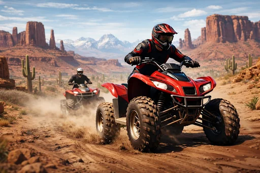 offroad quad bike racing games screenshot 2