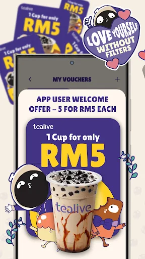 Tealive MY - Order Bubble Tea