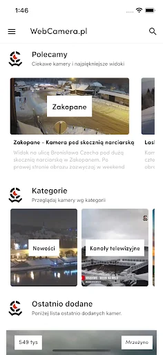 WebCamera.pl - live streaming