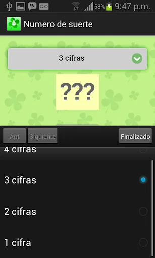 Numero de suerte screenshot 3