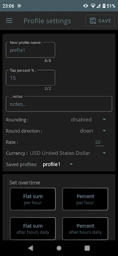 Time Calculator - Time Card