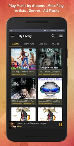 Audio Music Player For All
