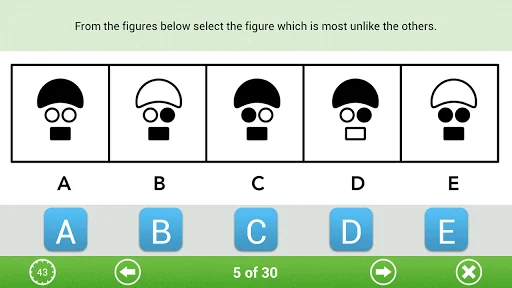 11+ Non-verbal Reasoning Lite screenshot 4