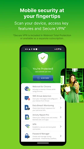 Webroot® Mobile Security screenshot 1