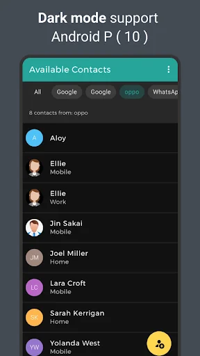 Simple Contact Manager - Easy  screenshot 2