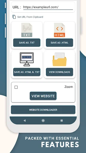 Website Saver & Downloader