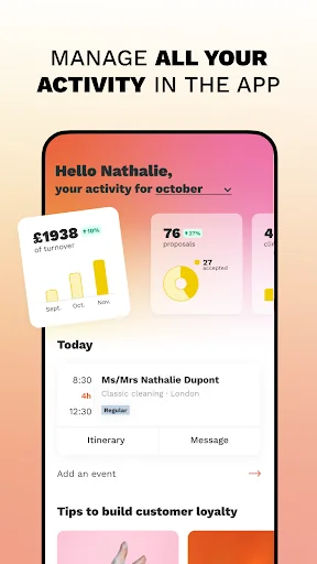 Self-employed jobs Wecasa Pro screenshot 2