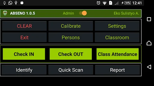 Abseno -  Face Recognition
