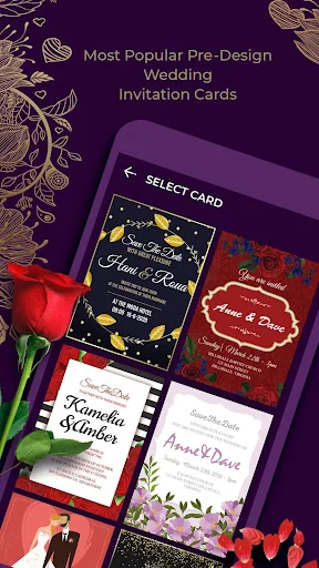 Wedding Invitation Card Maker screenshot 1