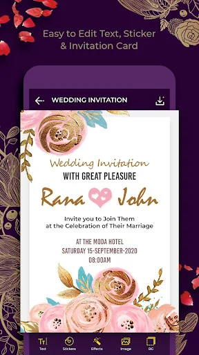 Wedding Invitation Card Maker screenshot 4