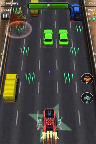 Fire  Death Race : Road Killer screenshot 3